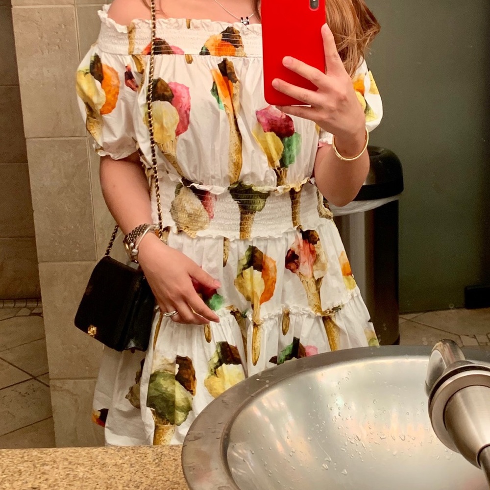 Dolce and Gabbana ice cream dress